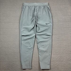 Nike Pro Dri-Fit Pants Men Medium Gray Workout Training Sportwear Gym Casual